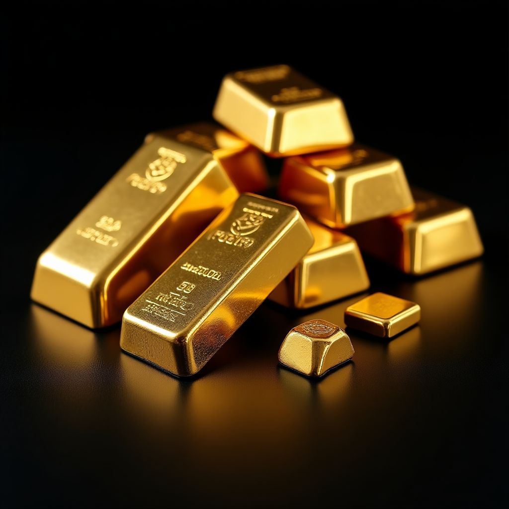 Lingotes de oro de inversión