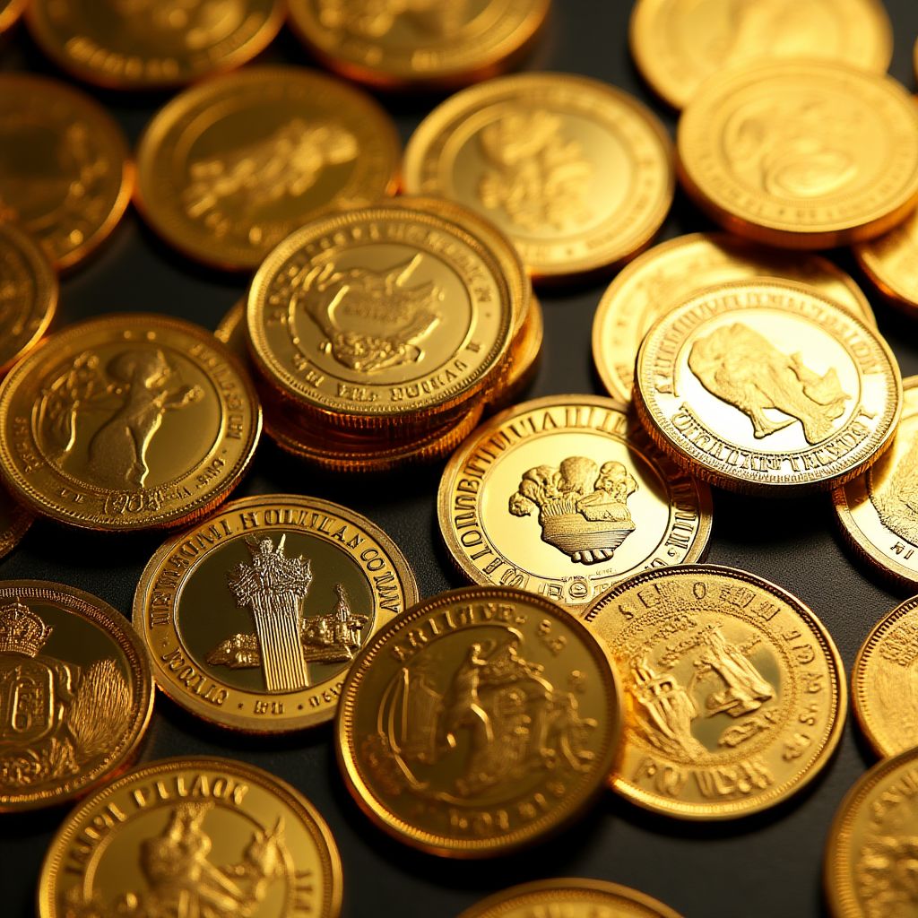 Monedas de oro históricas
