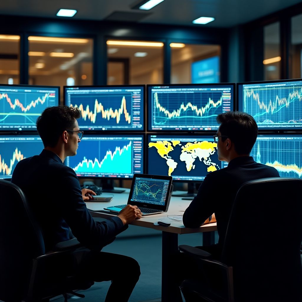 Investigación de mercados financieros y oro